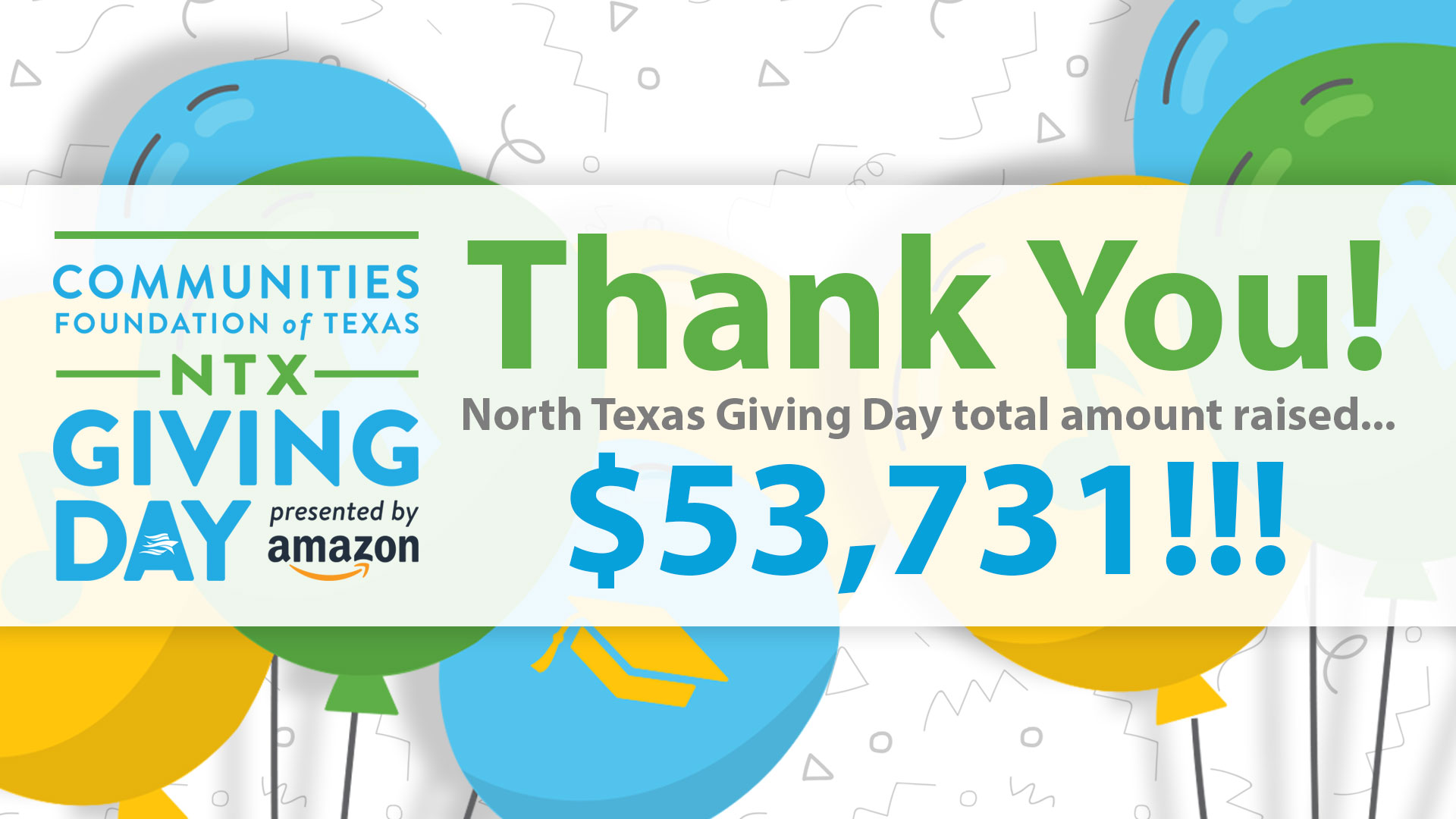 Oasis Center North Texas Giving Day Thank You!